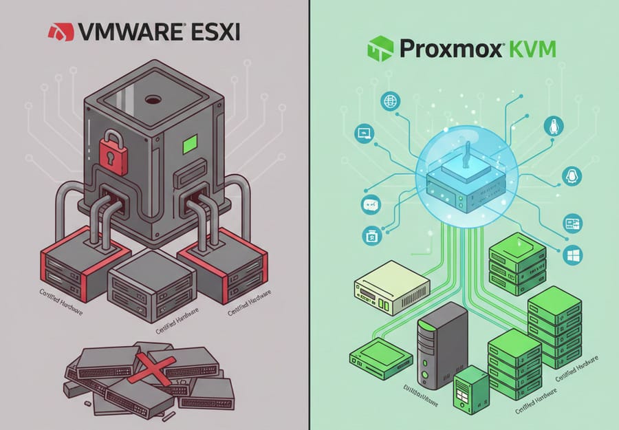 Proprietary Hypervisor vs Linux-Based Hypervisor